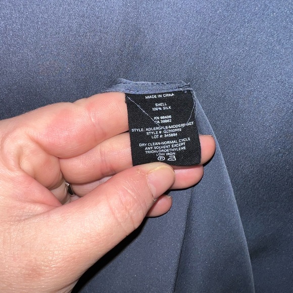 Theory Adlerdale Modern Georgette 100% Silk Dress - Picture 5 of 6